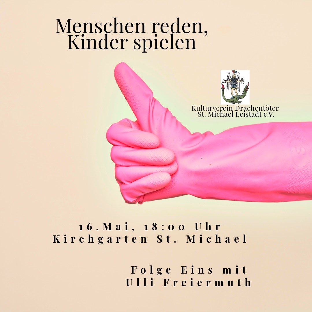 Menschen reden, Kinder spielen